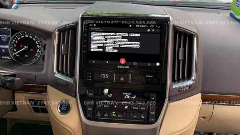 Màn hình DVD Android liền camera 360 xe Toyota Land Cruiser 2016 - 2020 | Bravigo Ultimate (6G+128G)  